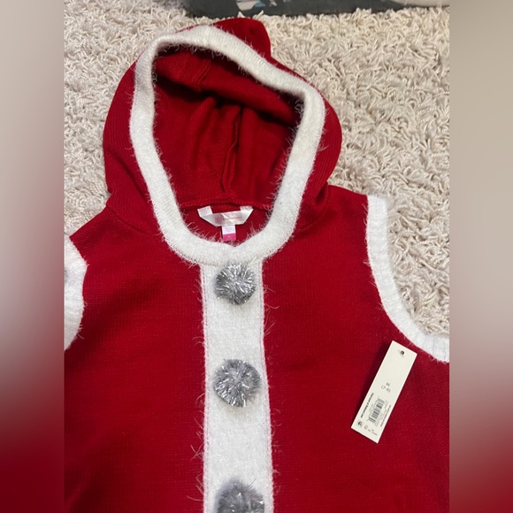 Christmas outfit NWT dress sz M 7-9 MRS Santa Clause. - Picture 8 of 8
